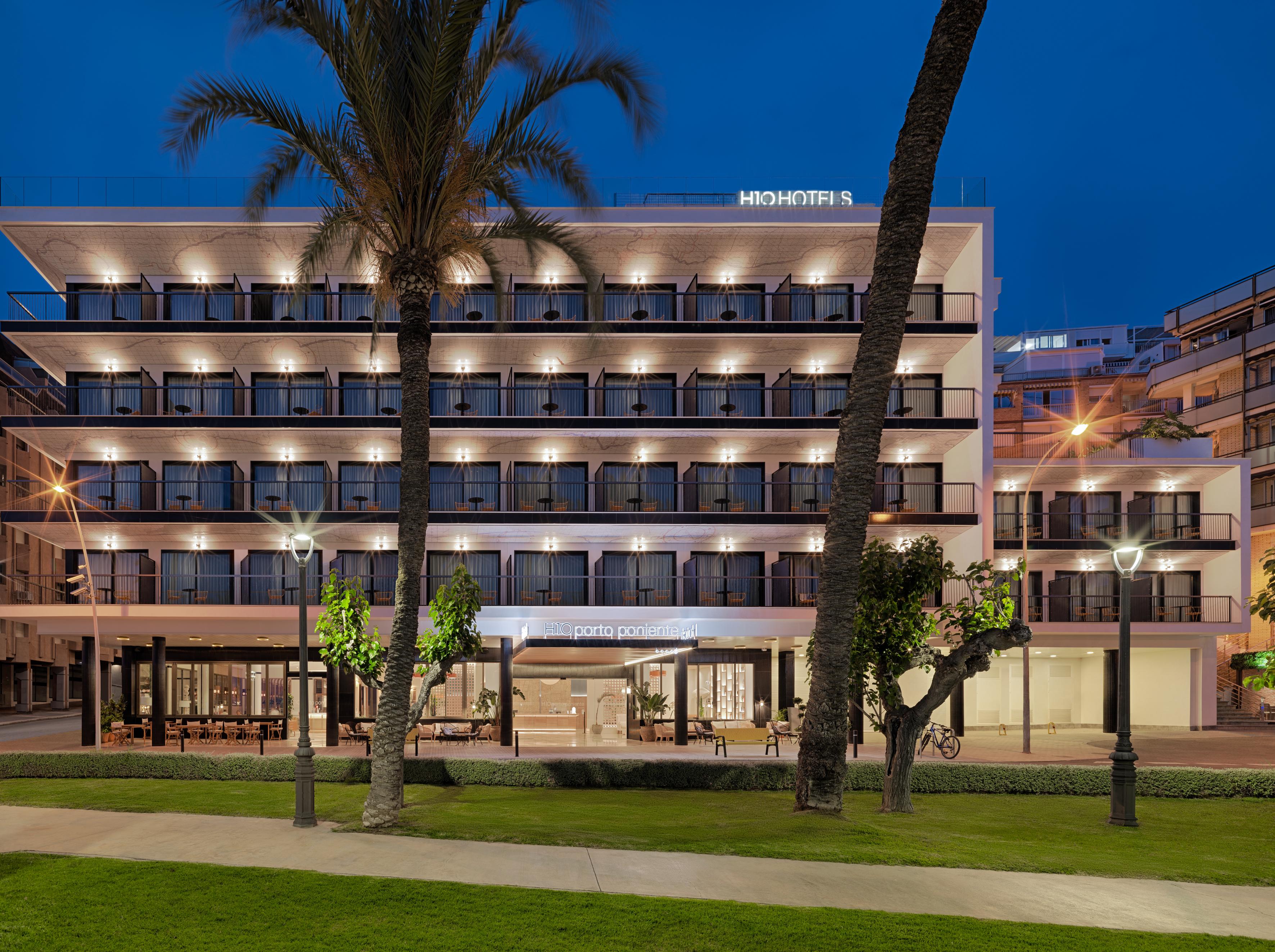 מלון בנידורם H10 Porto Poniente 4* Sup מראה חיצוני תמונה